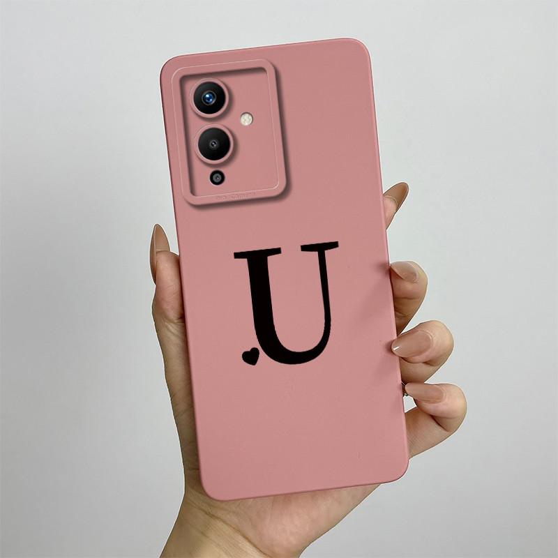 Чехол Для Infinix Note 12 Pro 5G X671B Роскошный Квадратный Силиконовый Чехол С Первоначальными Буквами Жидкий Силикон Мягкий Чехол Для Телефона Coque Ударопрочная Задняя Крышка
