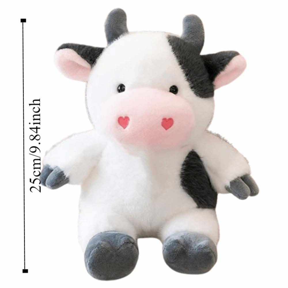 Simulation Cow Stuffed Plush Doll Cartoon Cow Plush Toy Sleeping Pillow Animals Cow Toys Kids Toy