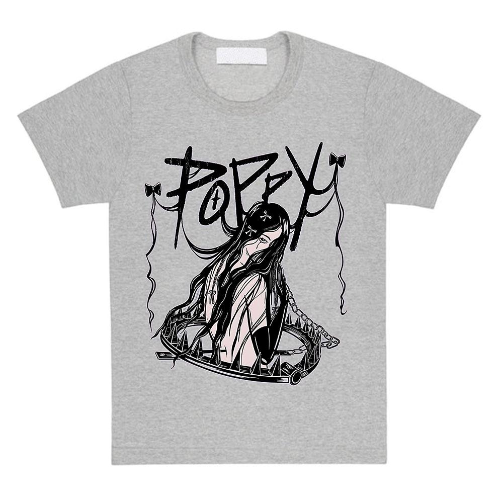 Poppy Zinc Bear Trap Tee Summer Cotton O-neck Short Sleeve T-shirt Casual Fashion Women/Men Tshirts Graphic Clothes