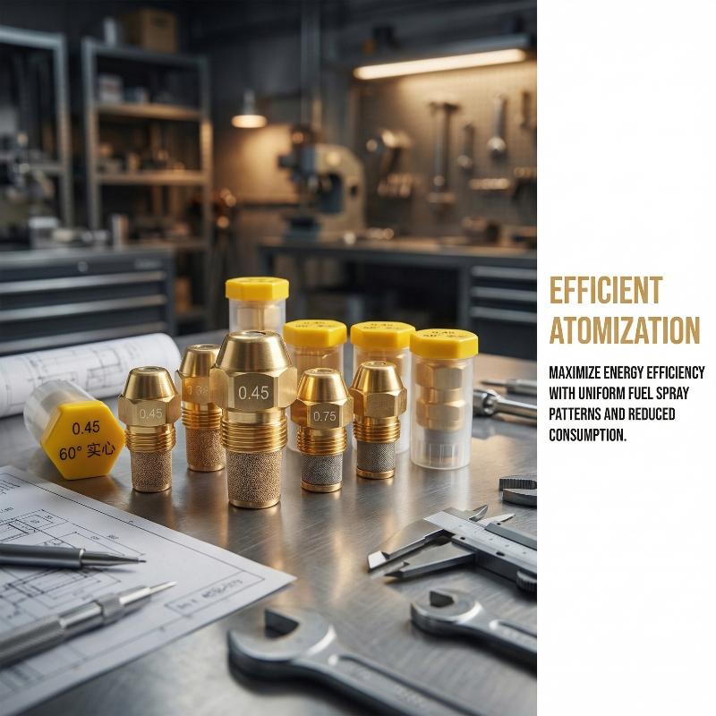 High Precision Fuel Injector for Car Engine Hot Air Blower 60 Degree Atomizing Nozzle For Improved Fuel Economy Maintenance Use