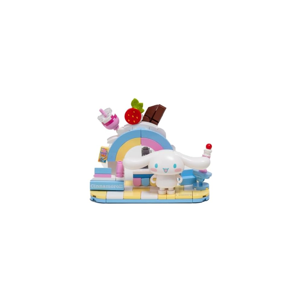 Onda Sanrio Набор игрушечных блоков Киннаморолл для девочек Кафе-молочная лавка Nano Blocks
