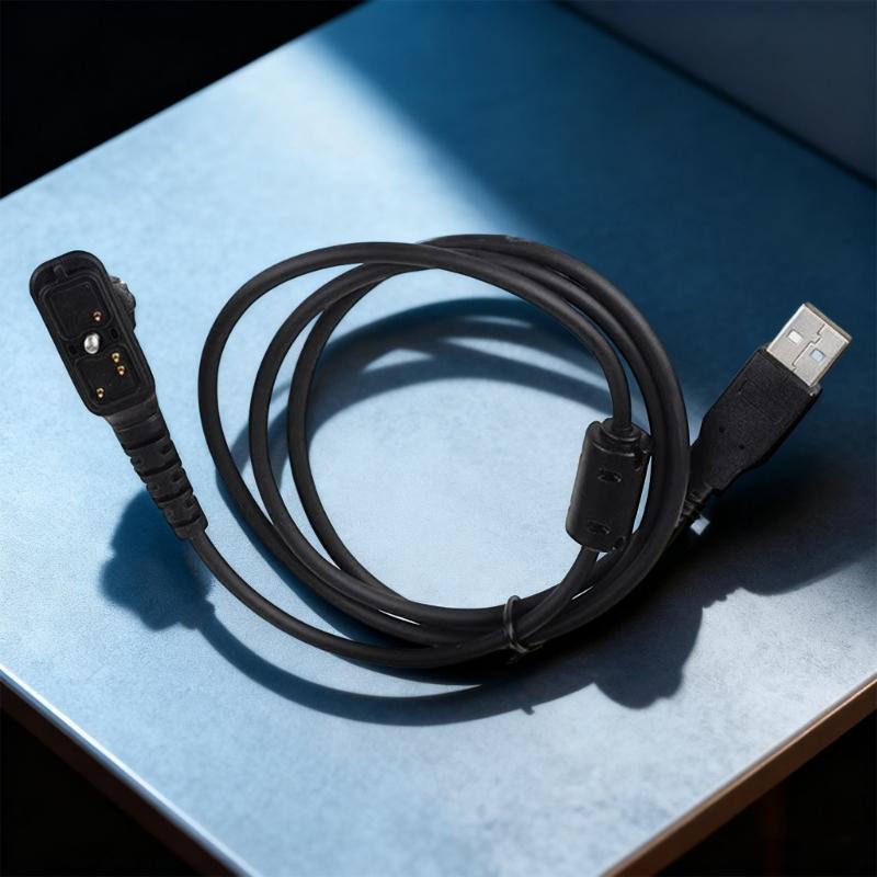 Universal Radio Programming Cord Cable For PD700 PD700G PD780 PD780G PD790 Lightweight Portable Communication Accessory