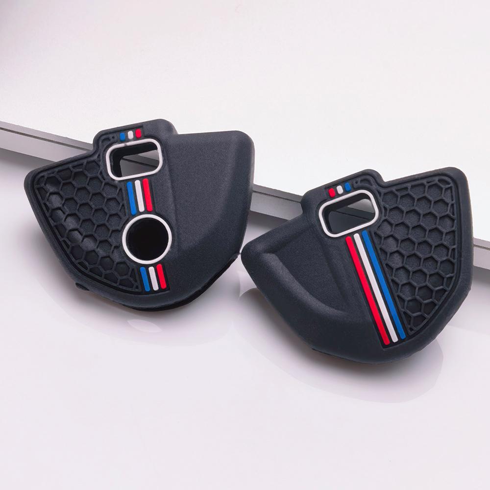 Мотоциклетный чехол для ключа с сотовой текстурой для BMW G310R G310GS F750GS F850GS R1200GS R1200RT Сотовая текстура Гонночная полоса Аксессуар-чехол для ключа мотоцикла