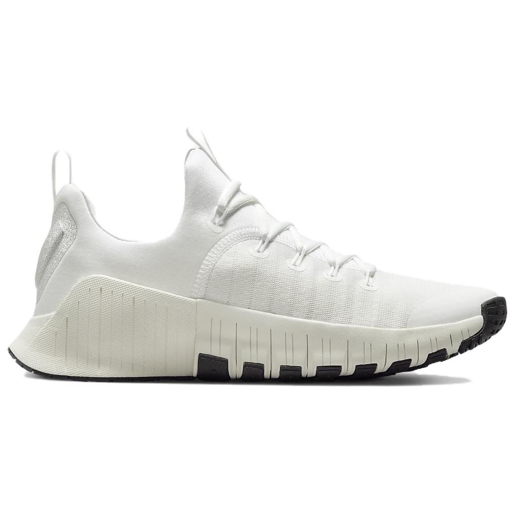 Nike Free Metcon 6 Premium Summit White Black Women Sneakers Sail Metallic-Silver FZ1695-101