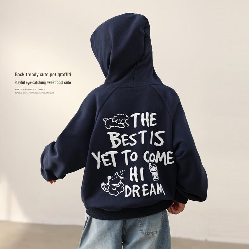 Худи для девочек LUSON из чистого хлопка