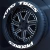 TOYO TIRES PROXES Универсальная 3D Водонепроницаемая Наклейка на Шину Автомобиля Колесо Автомобиля Резиновые Слитные Буквы Наклейки Аксессуары