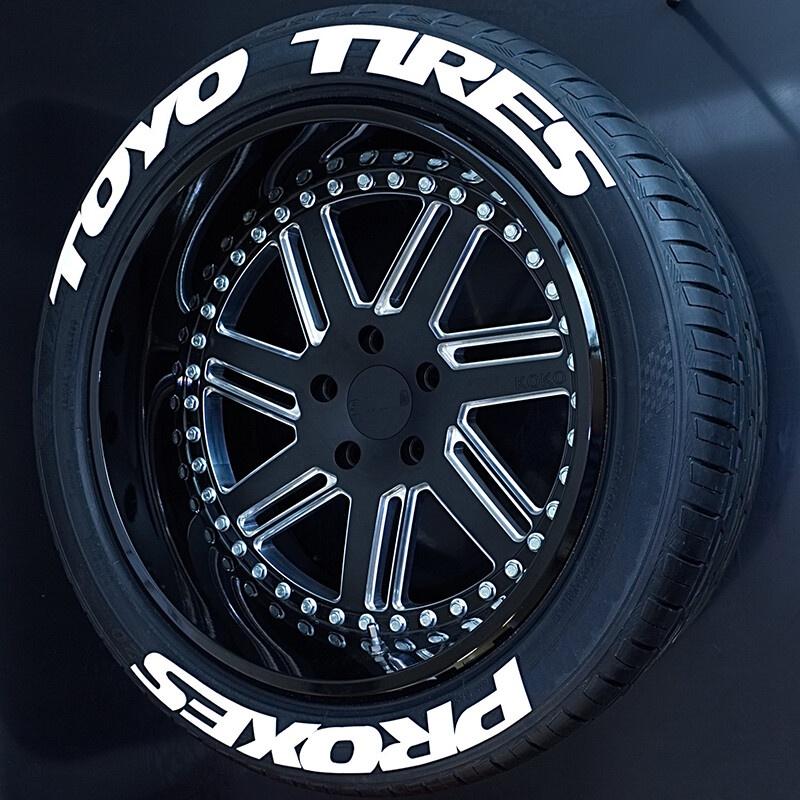 TOYO TIRES PROXES Универсальная 3D Водонепроницаемая Наклейка на Шину Автомобиля Колесо Автомобиля Резиновые Слитные Буквы Наклейки Аксессуары