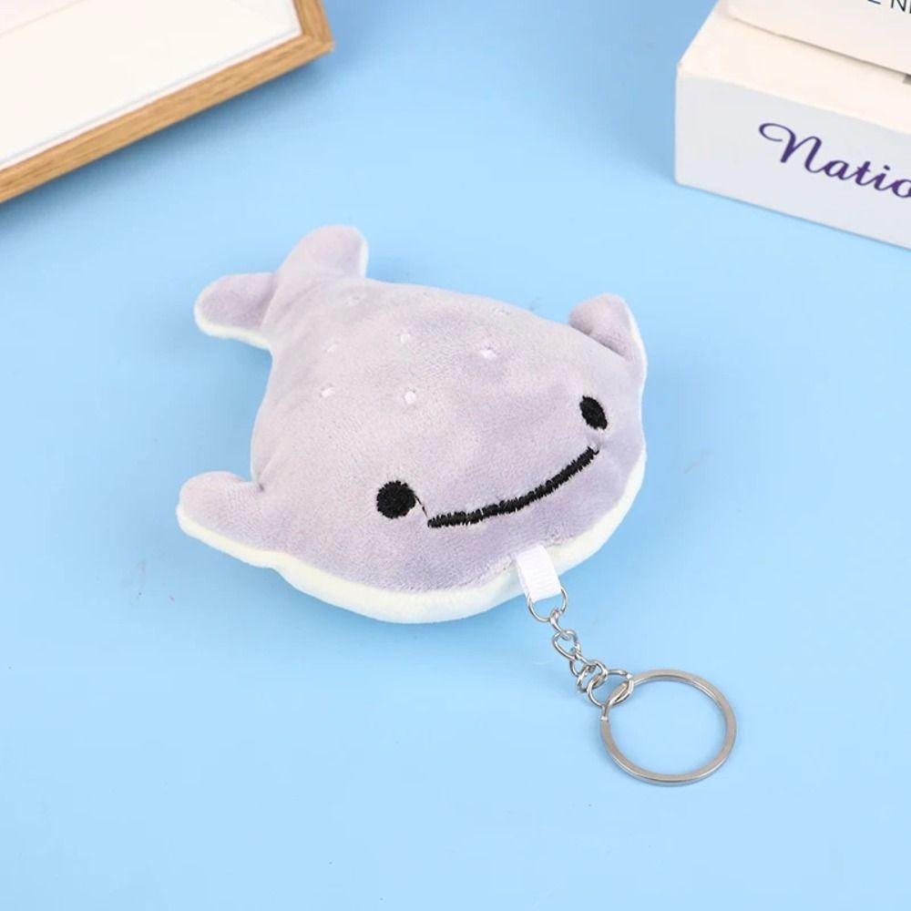 Animal Whale Animal Whale Doll Plush Whale Pendant Cartoon Whale Keychain Friends Birthday Gifts