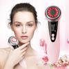 EMS Facial Massager LED Light Therapy Sonic Vibration Wrinkle Removal Skin Tightening Warm Cool Treatment Skin Care Beauty Device