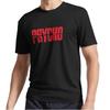 Новая футболка PSYCHO Logo Красный Активный Логотип Смешная Размеры от S до 5XL