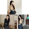 Girl Spring Autumn Short Sleeve T Shirt With Solid Color Design And Round Neck For Casual Wear