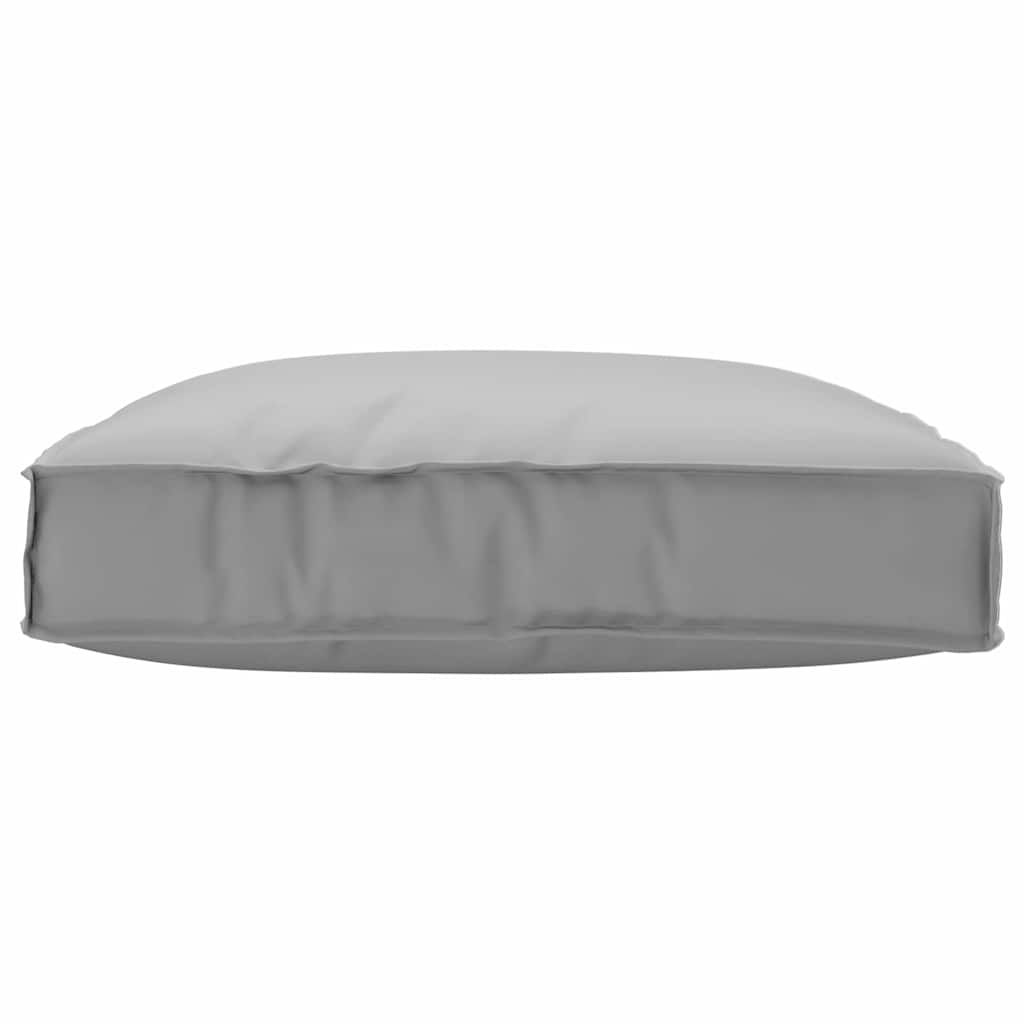 Gray Cushion 80 x 80 x 12 cm Oxford Fabric
