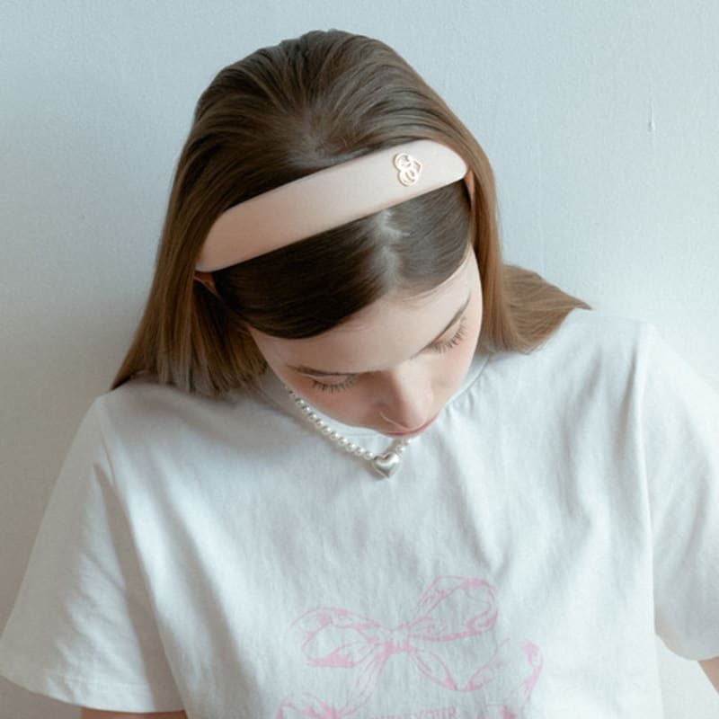 АНОЭТИЧЕСКАЯ НОВАЯ АНК САТИНОВАЯ ПОВЯЗКА ДЛЯ ВОЛОС_РОЗОВАЯ