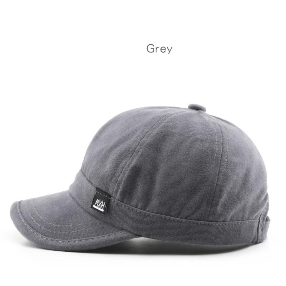 Short Brim Couple Baseball Hat Adjustable Hip Hop Gorras 2024 Sunscreen and Shading Hat  Unisex