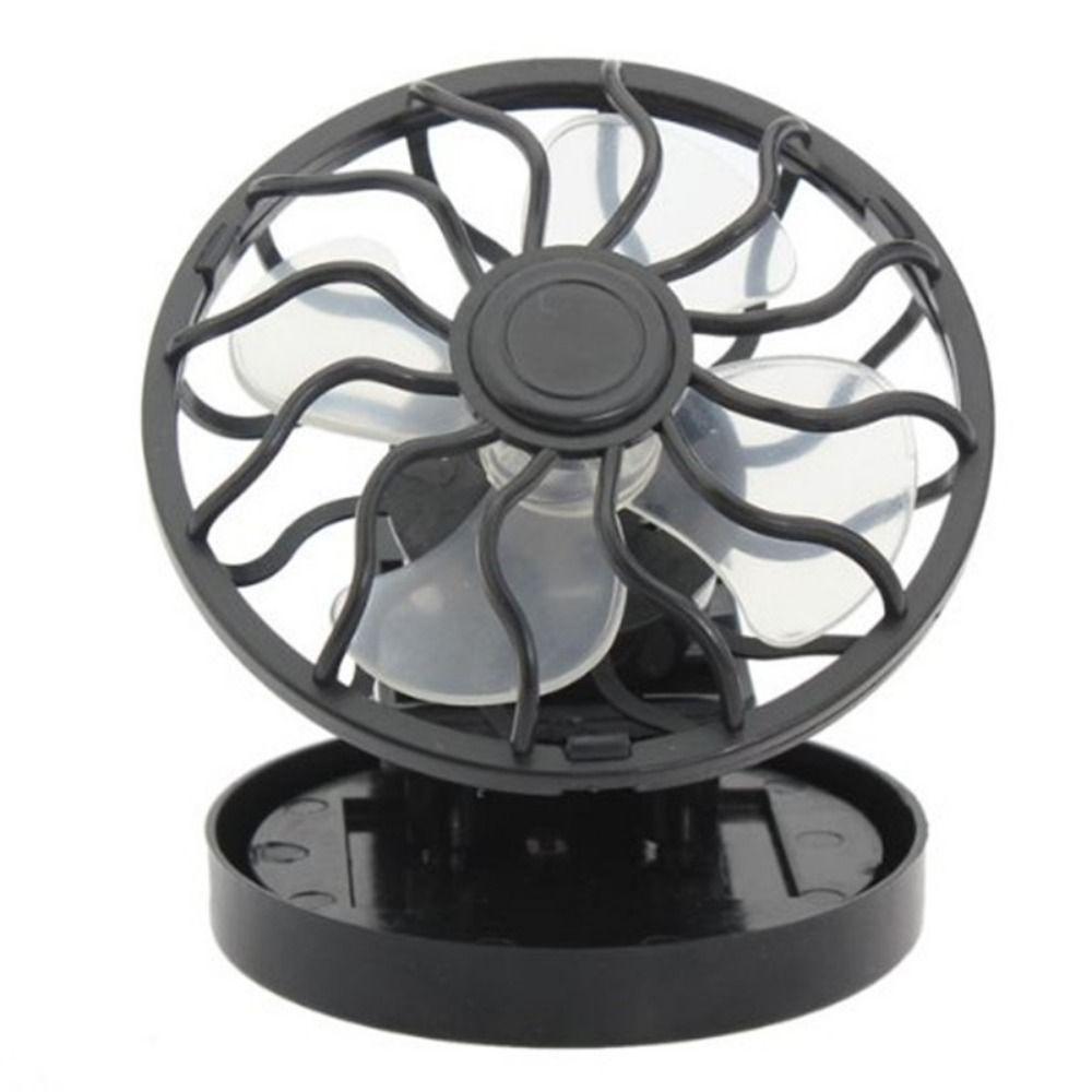 Solar Energy Panel Portable Clip Fan Clip-On Outdoor Solar Fan Personal Mini Solar Fan  Summer