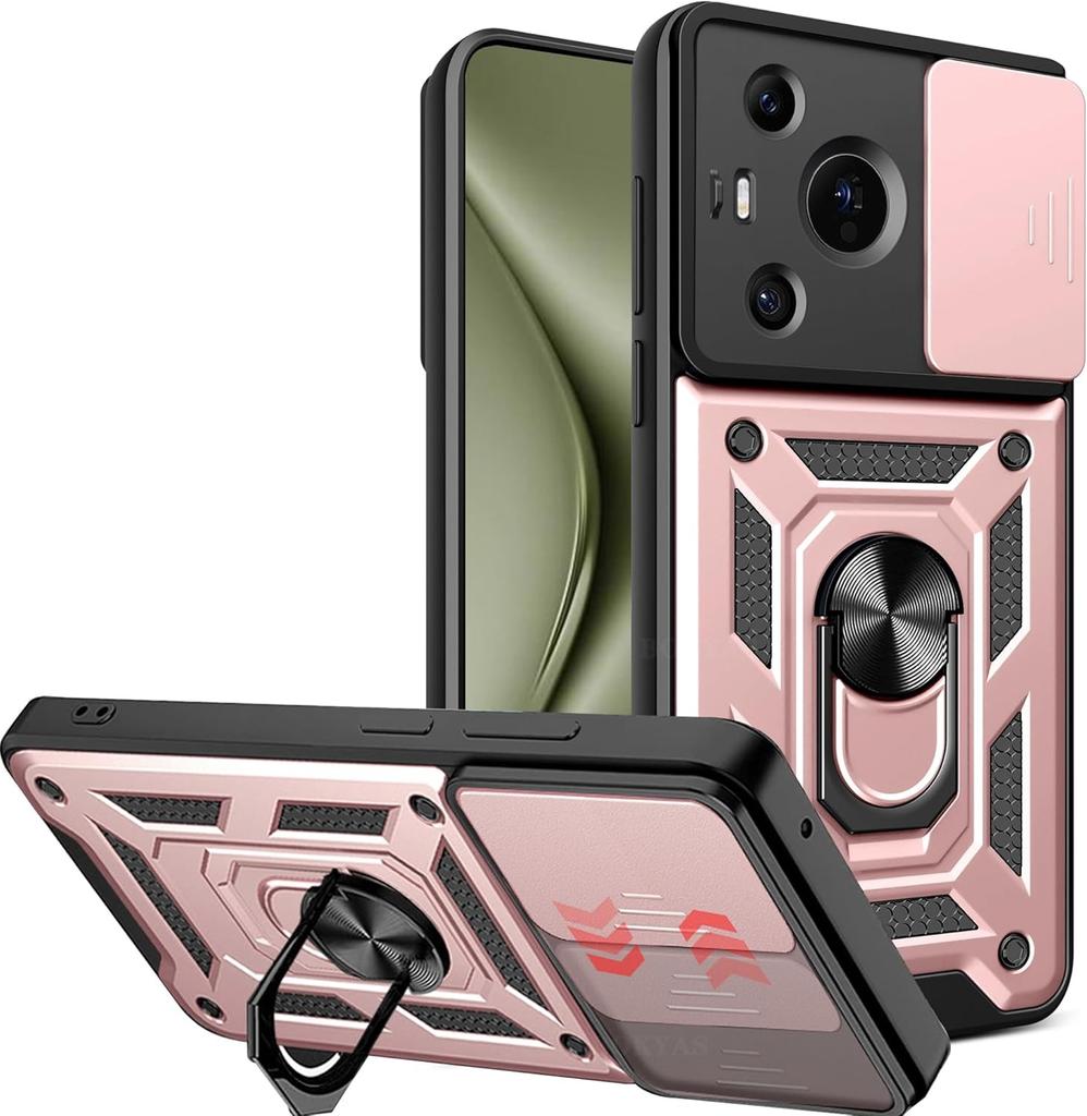 Armor Case For Huawei Nova 12 SE 12S 12i 11 Pro 11i Nova 10 SE Cover Lens Protection With Ring Magnetic Holder Coque Fundas