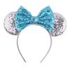 Classical Mouse Ears Headband For Women Girls Festival Party Princess Hairband Kids Sequin Bow Female Cute New Hair Accessories