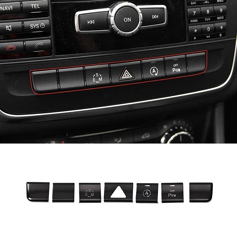 Автонаклейки Кнопок Климат-Контроля Автомобильной Консоли, Отделка Для Mercedes Benz Gla, Xachcla, C117, A B Класс, W176