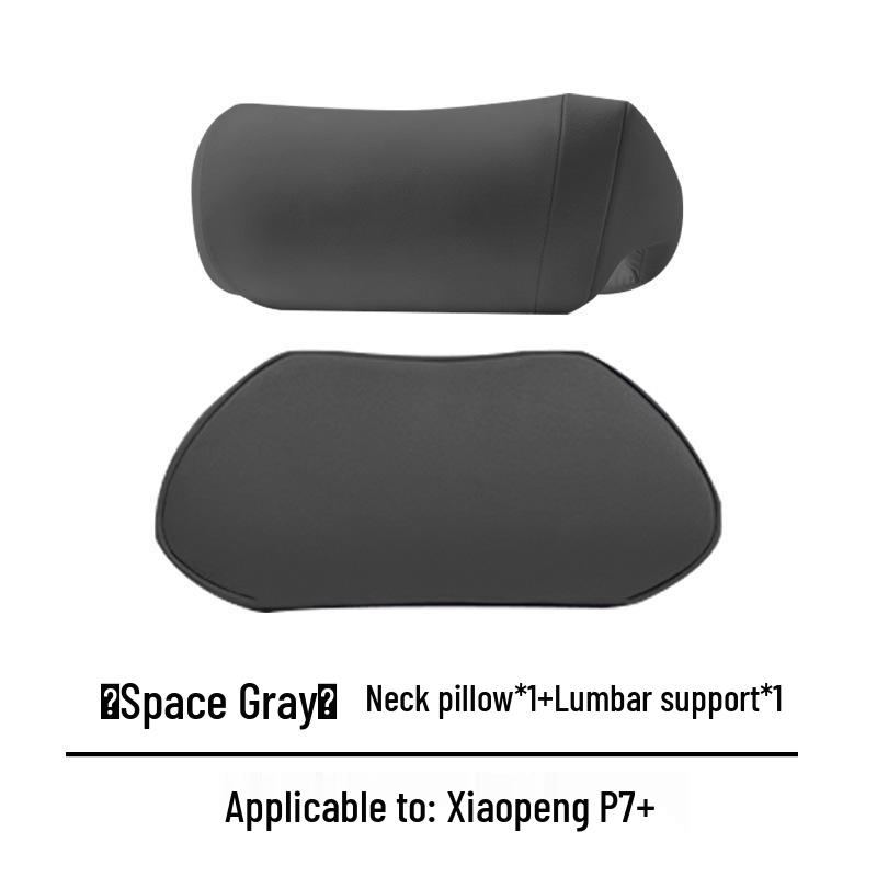 XPENG G6/G9 Neck & Lumbar Support Pillow - Comfortable Car Headrest & Cushion Accessory
