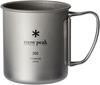 Snow Peak Mug Titanium Single Mug Capacity 300ml Cup Lightweight Outdoor Camping MG-142