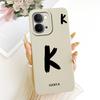 For Vivo Y31d Y51 Pro Y500i Lucky Initial Letter Phone Case For Vivo Y31D Y51Pro Y500i Soft Silicone Shockproof Cases Bumpers