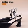 2 шт. эластичные ремешки для обуви на высоком каблуке, нерасстегивающиеся ремешки, съемные ремни для обуви со стразами для сандалий, свободные туфли без застежек, аксессуары для самостоятельного изготовления