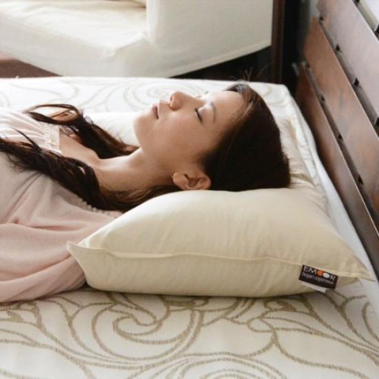 Emur Hotel Specification Feather Pillow Down 43 X 63 Cm Made In Japan "Rich Pillow" Approx.