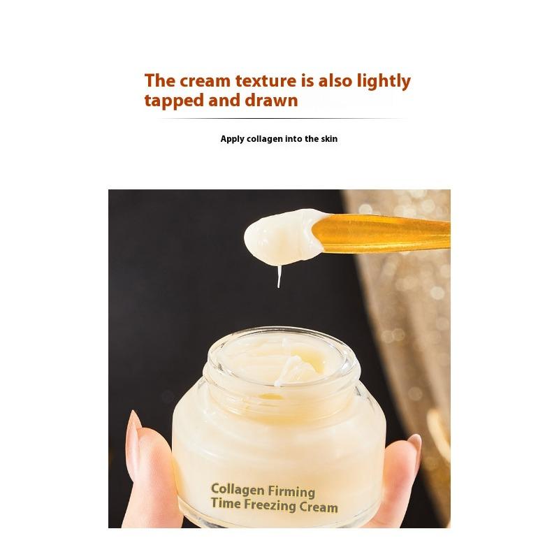 Коллагеновый укрепляющий крем Time Freeze Против морщин Увлажняющий крем для разглаживания мелких морщин