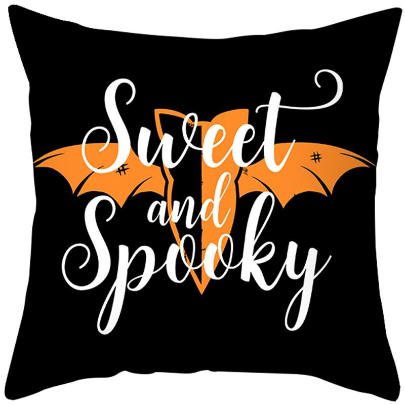 Домашний декор, наволочка с тыквой на Хэллоуин, креативная наволочка с принтом, наволочка для дивана, вечеринки, дома, автомобиля, наволочка 45x45 см, Funda de Almohada
