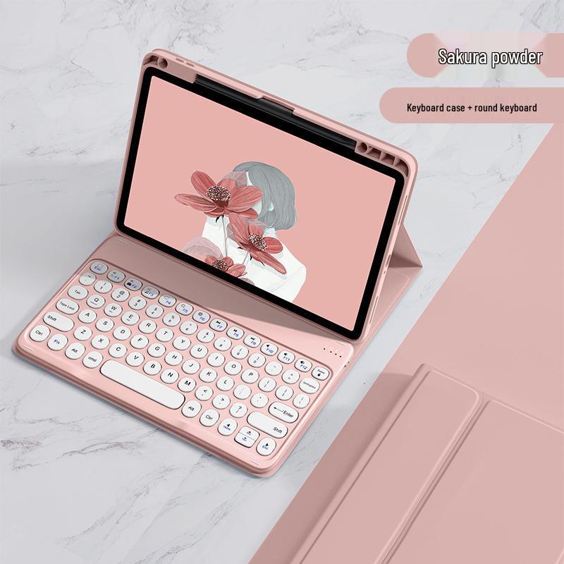 Защитный чехол-клавиатура Bluetooth со слотом для Air Pen для 11-дюймового Huawei MatePad SE 2024