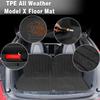 For Model X Frunk Trunk Mats 2016-2020 2025 2025 2025 2025 6/7 Seater Front Cargo Liner 3D All Weather Rear Cargo Liner