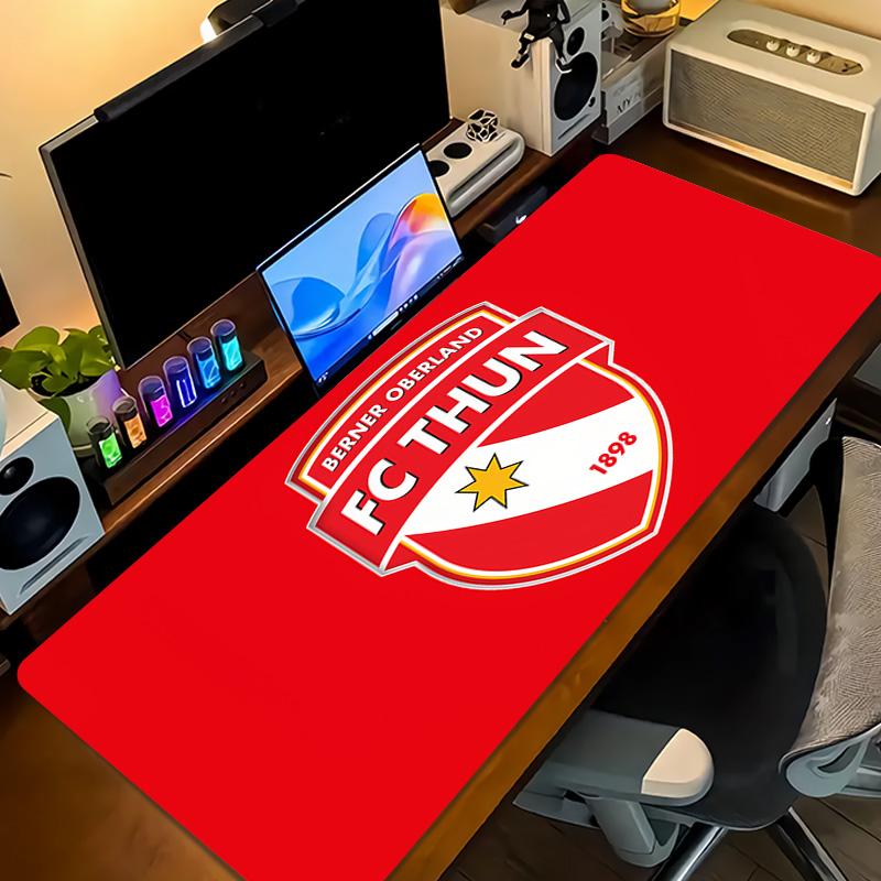 FC Thun Print  Cushion Non-slip Laptop Tablet Big Mousepad XXL Mat Mini PC Playmat With Lock edge