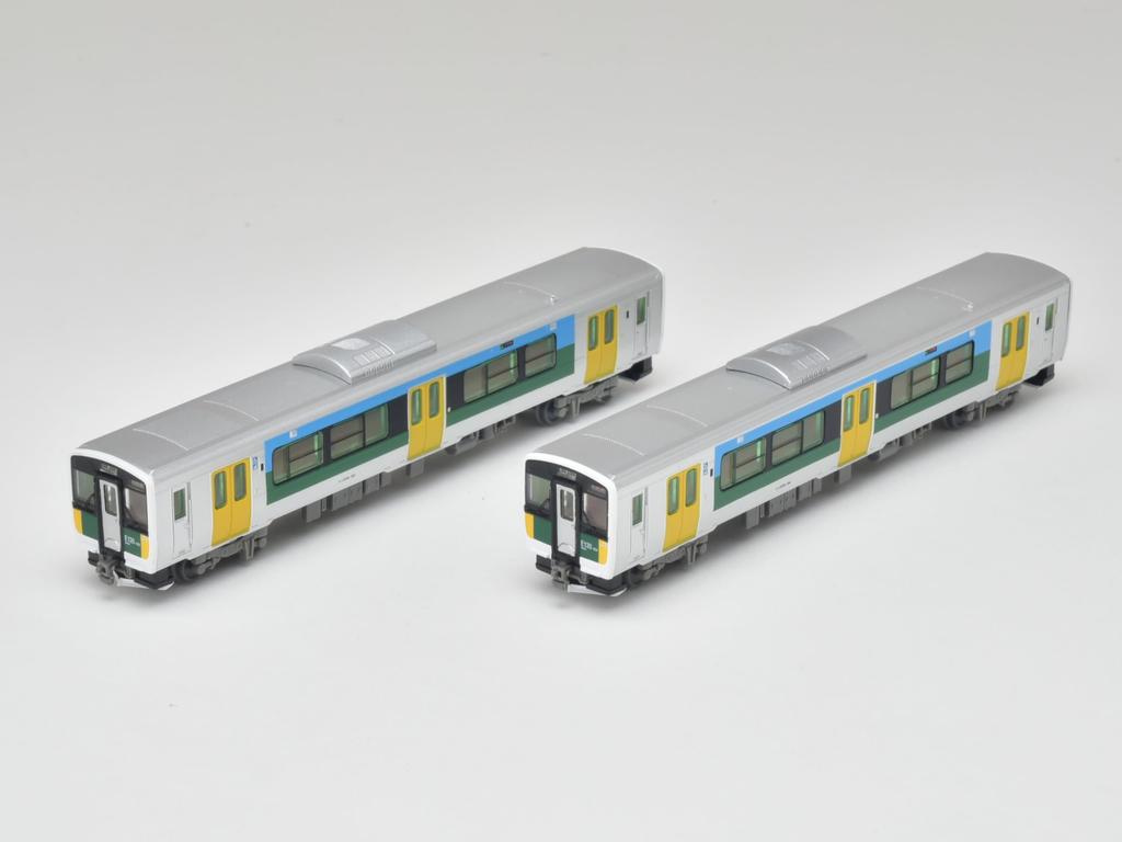 Railway Collection Tetsuro JR Kiha E130 Series 100 Series Kururi Line Color Set Diorama Supplies 2-Car