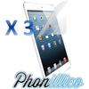 Screen Protector - PHONILLICO - Set of 3 - Compatible iPad Air 1/2 - Plastic - Synthetic