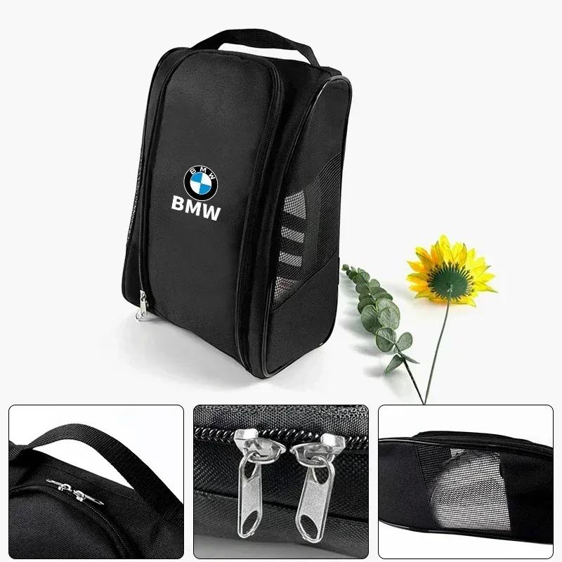 -Car Sneaker Storage Bag Travel Outing Shoe Storage Tools For BMW M Performance E46 E90 E60 F30 F10 E39 E36 F20 E87 E90 G60