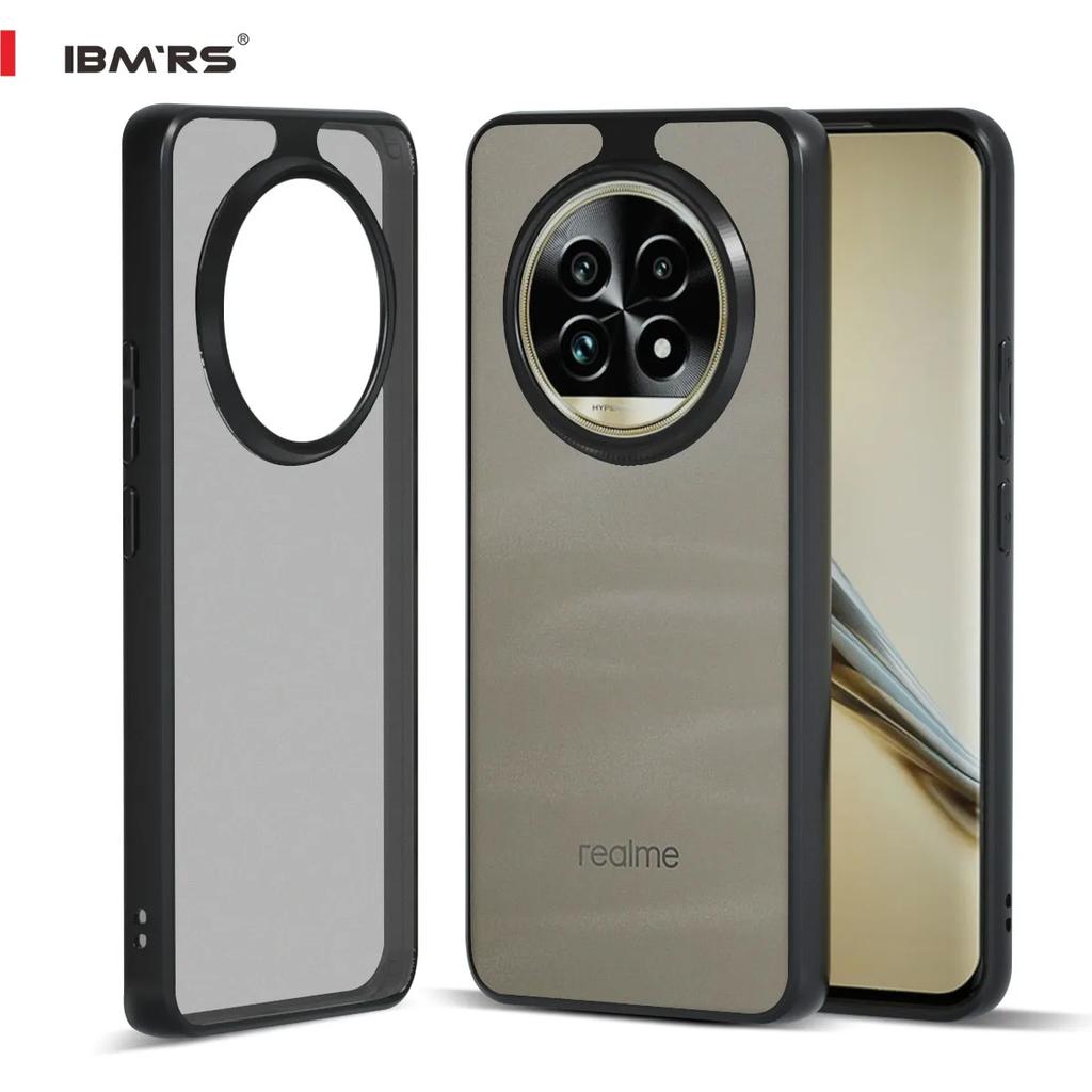 (Comes with wrist strap)IBMRS for Realme 13 Pro+ 5g Case,camo Clear transparent phone protection shell