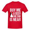 1 Piece Near Funny Graphic 100 Cotton Tshirt Bachelor Party Tops Tees For Unisex