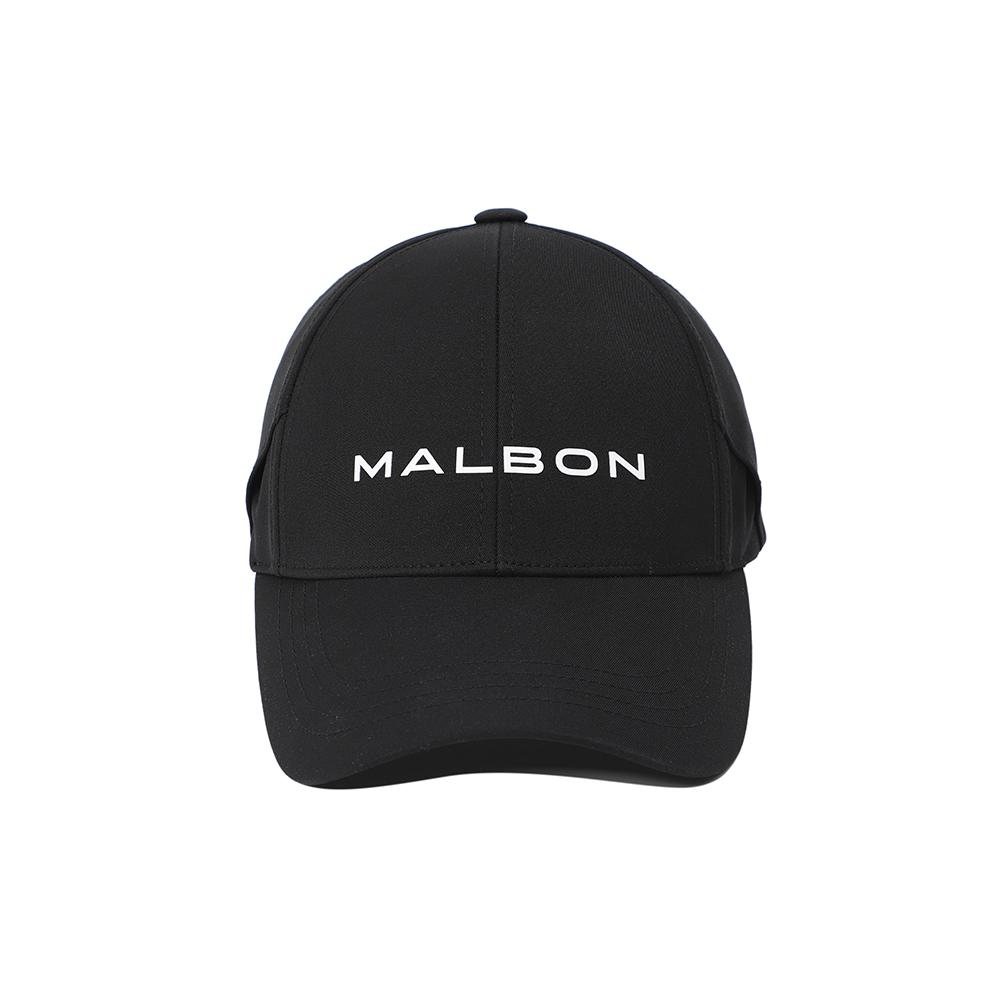 MALBON GOLF Эластичный держатель для солнцезащитных очков с козырьком, черный