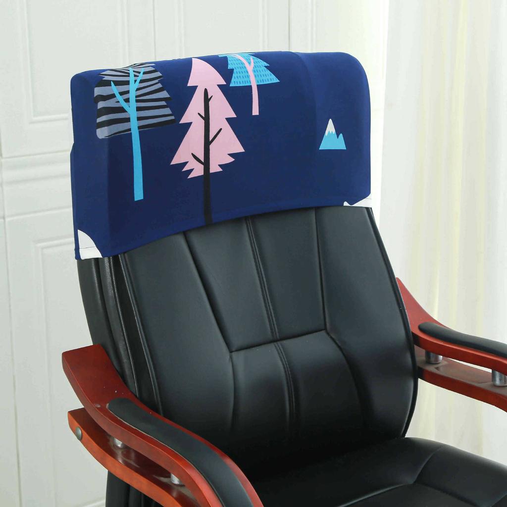 Эластичный чехол для подушки на кресло Boss Chair, чехол для офисного кресла, чехол для подушки на вращающееся кресло, подушка на компьютерное кресло, пылезащитный чехол для головы