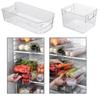 Transparent Fridge Storage Basket Plastic Cosmetic Storage Box Kitchen Supplies