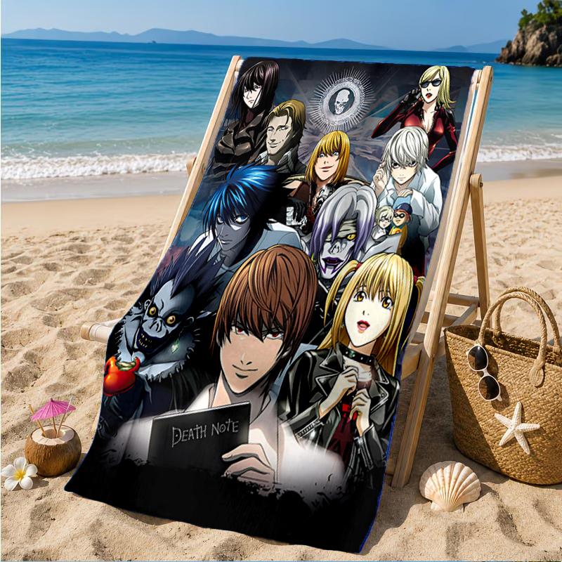 Death Dark Secrets Beach Towel, Super Soft Microfiber, Perfect Gift for Her/Him, Birthday, for Pool, Beach, Travel, Decor Beach Party