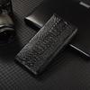 Ostrich Pattern Genuine Leather Flip Case for Redmi Note 12 12S 13 14 14S 15 Pro Plus Turbo 4G 5G Cover Card Cases Scratch Proof