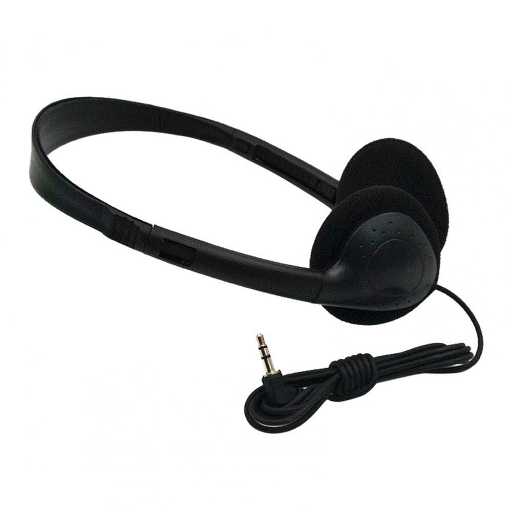 Comfortable Wearing Noise Reduction Abs Portable Headphone Wired Headset Earbud Stereo 3.5mm Clear Gaming For Gamer