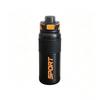 316 Stainless Steel Sports Water Bottle with Straw, High Capacity & Handle, Portable Flip-Top Cycling Cup