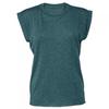 Womens/Ladies Roll Sleeve T-Shirt