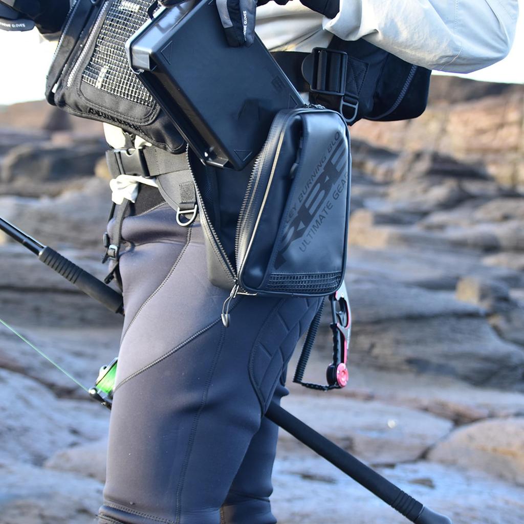 Рыболовный пояс RBB Rock Shore Supporter Full Black [Soshin]