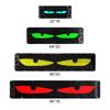 LED Devil Eye Decoration Light Remote Control LED Demon Eyes Flexible Display Screen Demon Eyes Flexible LED Panel for Trucks