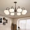 American Retro Chandelier: Elegant Vintage Lighting for Living Rooms, Bedrooms & Dining Areas