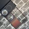 Honor Magic V5 Kevlar Carbon Fiber Magnetic Case With Metal Frame Heat Dissipation Protection Cover