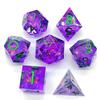 New Multi-color Mixed Color D8/10/12/20 Polyhedral Digital Dice Set for D&d DND TRPG Party Entertainment Board Game Supplies